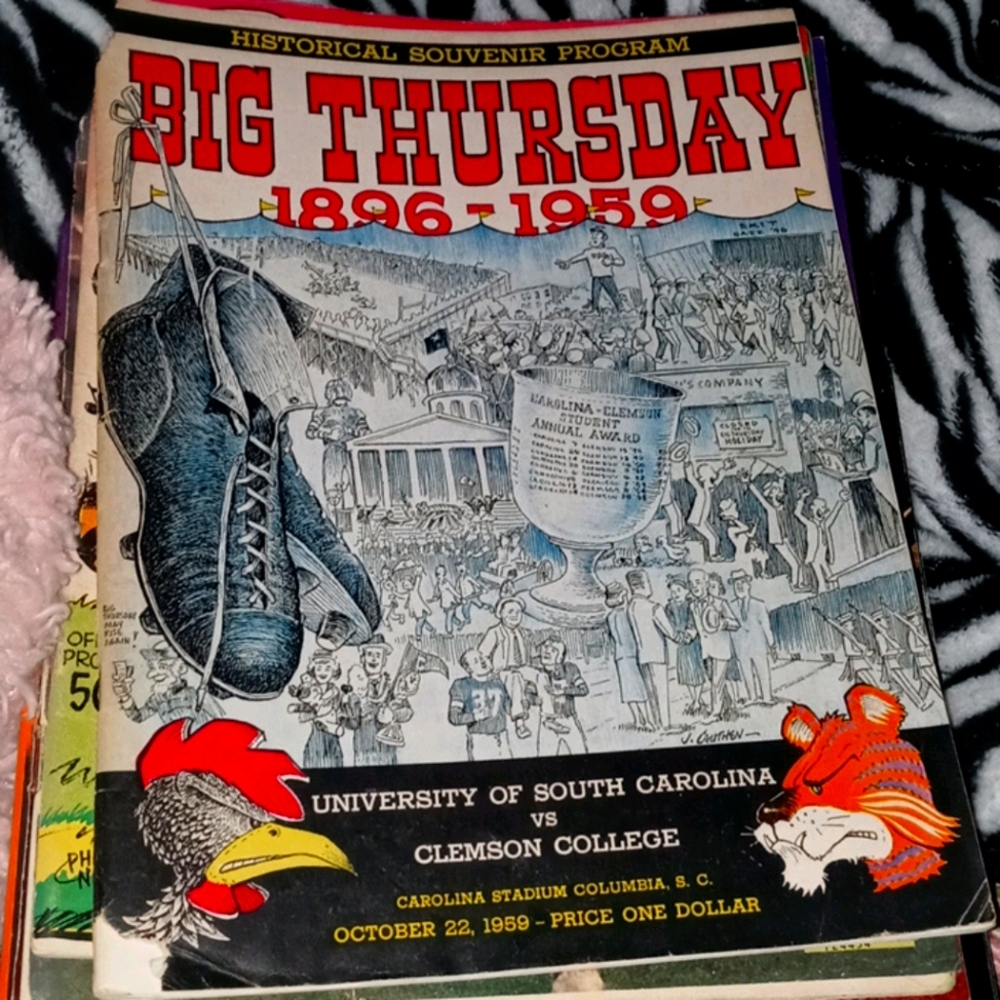Clemson football game program